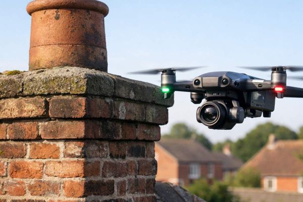Chimney Drone Inspection